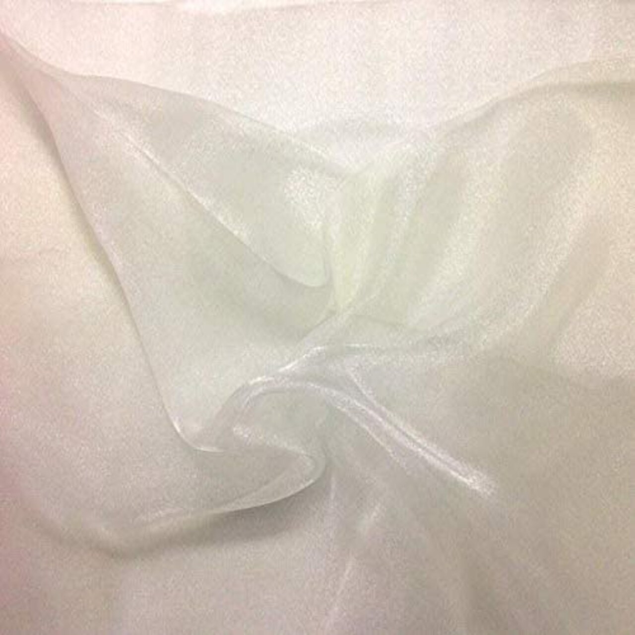 1 Yard Sparkle Crystal Sheer Organza, 60″ Wide 100% Polyester Shiny Fabric